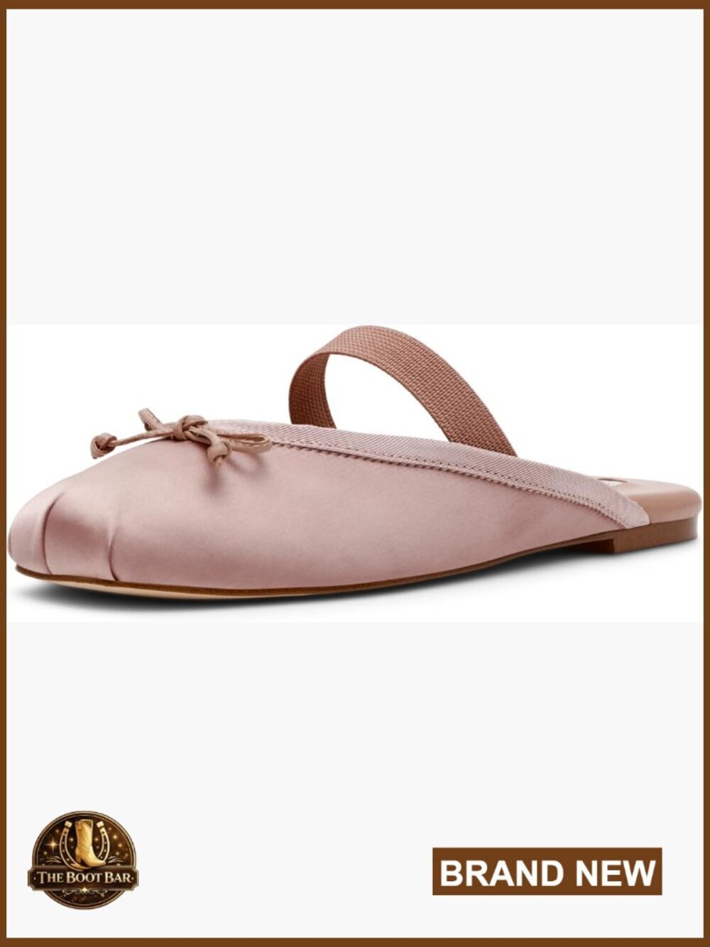 Cutesy Ballet Flat - Nylon Slingback Pull-On